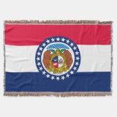 Vlag ontwerpdecor Missouri State Deken (Voorkant)