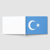 Vlag Oost-Turkestan Oeigoer Gastenboek (Volledig)