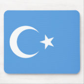 Vlag Oost-Turkestan Oeigoer Muismat (Voorkant)