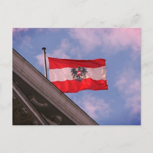 vlag oostenrijk briefkaart (Voorkant)