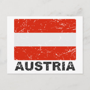  vlag Oostenrijk Briefkaart