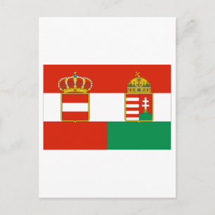 Vlag Oostenrijk-Hongarije (1869-1918) Briefkaart