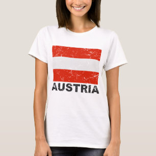 vlag Oostenrijk T-shirt