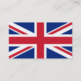 Vlag op Britse Visitekaartjes