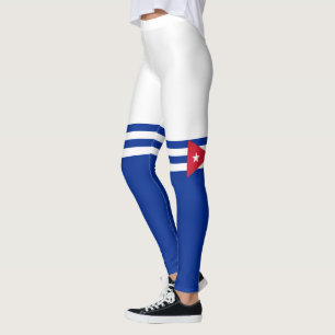 Vlag op Cuba-Leggings Leggings