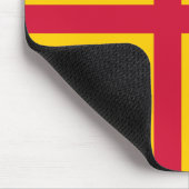 Vlag op de Ålandseilanden Muismat (Hoek)