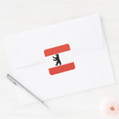 Vlag op de Berlijnse sticker (Envelop)