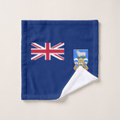 Vlag op de Falklandeilanden Bad Handdoek (Wasdoekje)