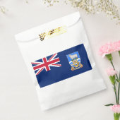 Vlag op de Falklandeilanden Bedankzakje (Gezegeld)