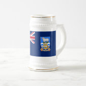 Vlag op de Falklandeilanden Bierpul (Voorkant rechts)