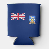 Vlag op de Falklandeilanden Blikjeskoeler (Voorkant)