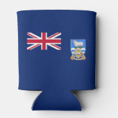 Vlag op de Falklandeilanden Blikjeskoeler (Achterkant)