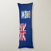 Vlag op de Falklandeilanden Lichaamskussen (Achterkant (Verticaal))
