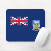 Vlag op de Falklandeilanden Muismat (Met muis)