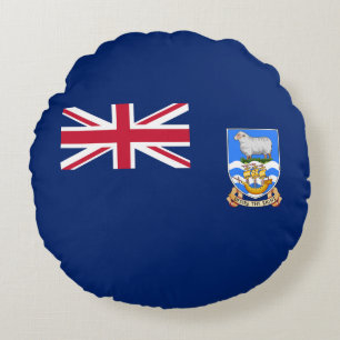 Vlag op de Falklandeilanden Rond Kussen