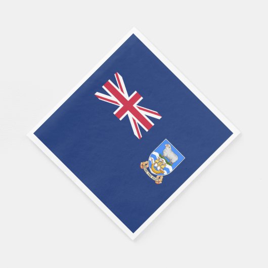 Vlag op de Falklandeilanden Servet (Hoek)