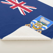 Vlag op de Falklandeilanden Sherpa Deken (3/4)