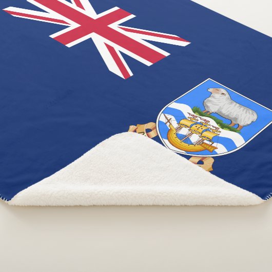 Vlag op de Falklandeilanden Sherpa Deken (3/4)