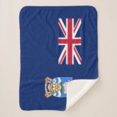 Vlag op de Falklandeilanden Sherpa Deken (Voorkant)