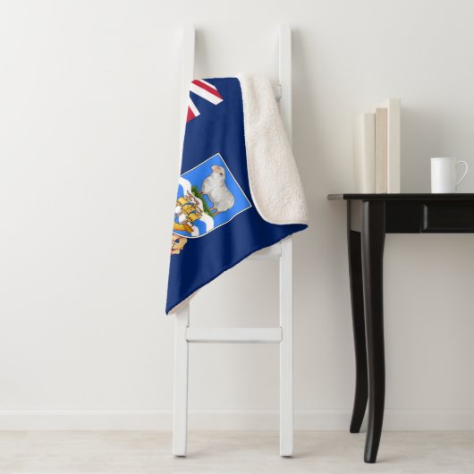 Vlag op de Falklandeilanden Sherpa Deken (In situ)