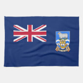 Vlag op de Falklandeilanden Theedoek (Horizontaal)