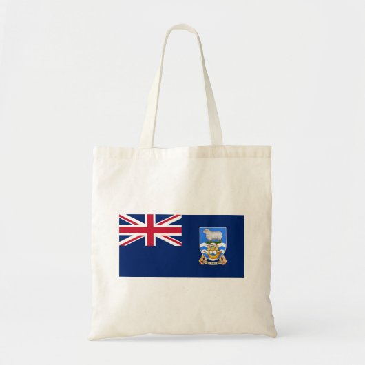 Vlag op de Falklandeilanden Tote Bag (Voorkant)
