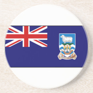 Vlag op de Falklandeilanden Zandsteen Onderzetter