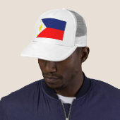 Vlag op de Filipijnen - Gepersonaliseerd Trucker Pet (In situ)
