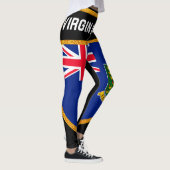 Vlag op de Maagdeneilanden Leggings (Rechts)