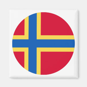Vlag op de Orkney Islands Magneet