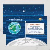 Vlag op de uitnodiging (Voorkant / Achterkant)