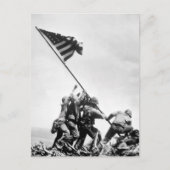 Vlag op Iwo Jima_War Afbeelding Briefkaart (Voorkant)