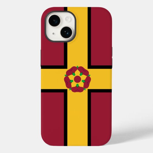Vlag op Northamptonshire Case-Mate iPhone Case (Achterkant)