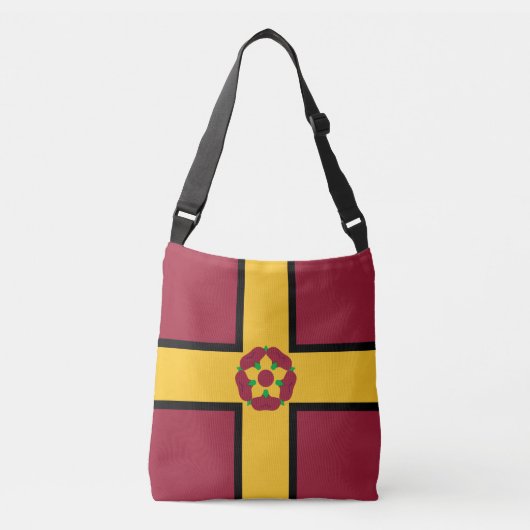Vlag op Northamptonshire Crossbody Bag Tas (Voorkant)
