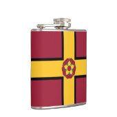 Vlag op Northamptonshire Flask Heupfles (Rechts)