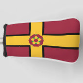 Vlag op Northamptonshire Golf Head Hoesje Golfheadcover (Voorkant)