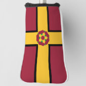 Vlag op Northamptonshire Golf Head Hoesje Golfheadcover (Draai 90)
