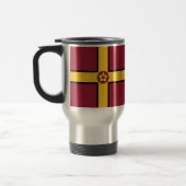 Vlag op Northamptonshire Travel Mug Reisbeker (Links)
