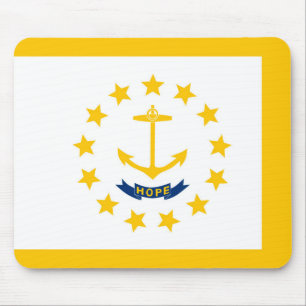 Vlag op Rhode Island - eiland Muismat