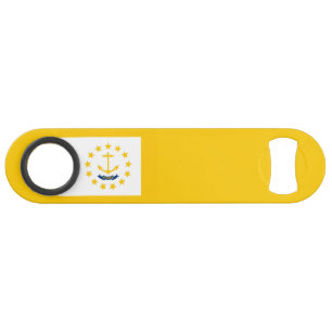 Vlag op Rhode Island - eiland Speed Flessenopener