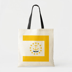 Vlag op Rhode Island - eiland Tote Bag