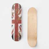 Vlag op Wall Union Jack British Persoonlijk Skateboard (Voorkant)