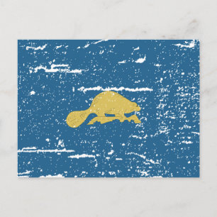  vlag OREGON Briefkaart