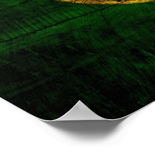 Vlag oude Wooden Portugal Poster (Hoek)