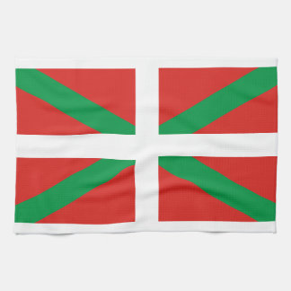 vlag Pais Vasco (Spanje) Theedoek