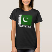 vlag Pakistan land retroffect Pakistani T-shirt (Voorkant)