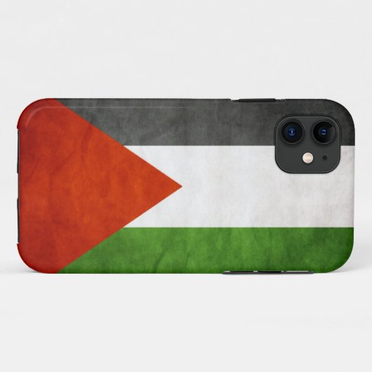 Vlag Palestina - Grunge Case-Mate iPhone Case (Achterkant (horizontaal))