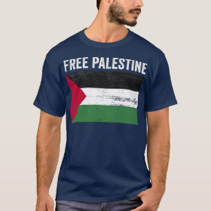 Vlag Palestina Vrij Palestina Vlag Arabisch  T-shirt
