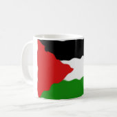 vlag Palestine Intifada Koffiemok (Voorkant links)