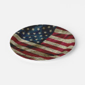 vlag papieren bordje (Gekanteld)